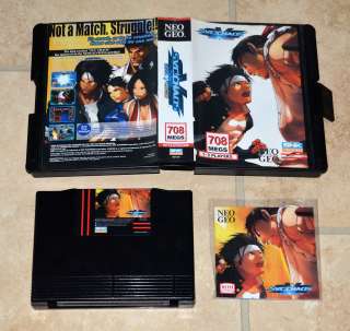 SNK vs Capcom SVC Chaos US English AES • Neo Geo NGH System/Console 