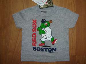 Boston Red Sox T Shirt Wally The Green Monster Infant 12 18 Months New 
