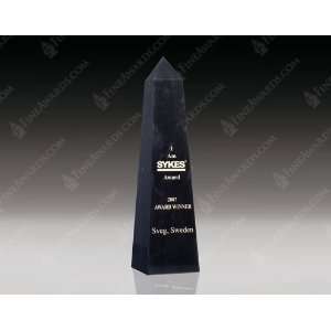  Black Marble Obelisk Patio, Lawn & Garden