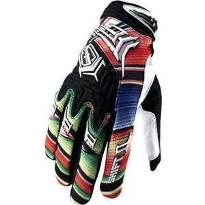  Shift Racing Faction Baja Gloves   Medium/Black/Orange 