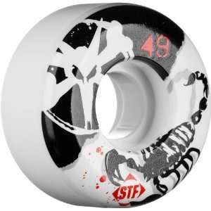  Bones STF Street Tech Formula Skateboard Wheels (Scorpion 
