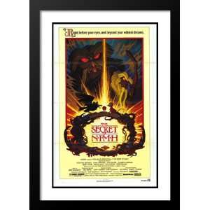  The Secret of NIMH 20x26 Framed and Double Matted Movie 