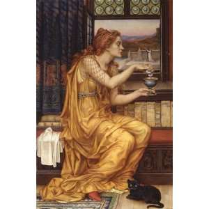  FRAMED oil paintings   Evelyn de Morgan   24 x 36 inches 