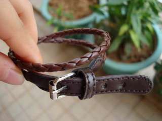    1pc R076B Fashion Flower leather buckle Belt series Bracelet