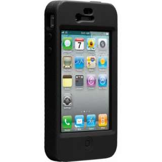 New otterbox impact black case with warranty for apple iphone 4 4s 