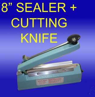 IMPLUSE 8 HEAT SEALER W/ CUTTER KNIFE,   