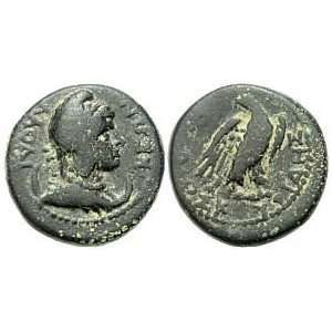 Laodikeia, Phrygia, Time of Augustus, c. 27 B.C.   14 A.D.; Bronze AE 