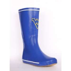   West Virginia University Scattered WV Boots in Blue