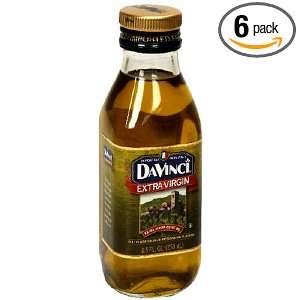 Da Vinci Extra Virgin Olive Oil, 17 Ounce Bottles (Pack of 6)