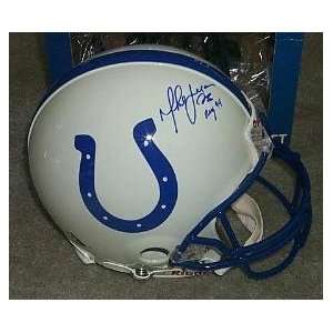  Marshall Faulk Autographed Helmet   Authentic Sports 