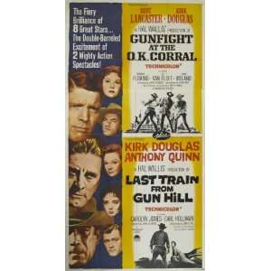  Gunfight at the O.K. Corral (1963) 27 x 40 Movie Poster 