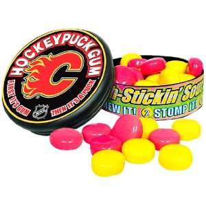  NHL Calgary Flames Hockey Puck Candy (6 Pack)