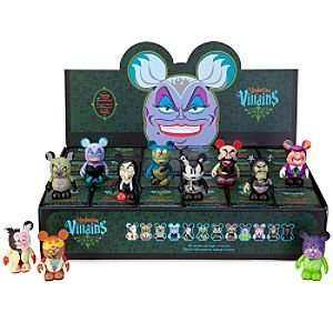  Disney Vinylmation Villains Series Figures   3   Tray of 