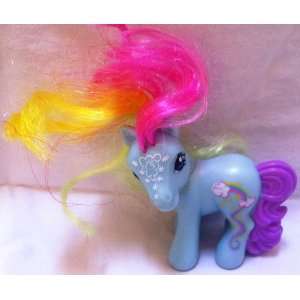  Blue Pony, My Little Pony 3 Replacemant Doll Toy with 