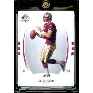  2007 SP Authentic # 3 Alex Smith QB   49ers   NFL Trading 