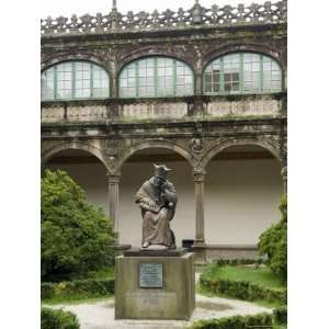  Statue of Alonso De Fonseca, College of Fonseca, Santiago 