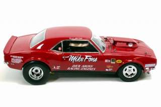 1968 Mike Fons Camaro NHRA Pro Stock 124 Scale Diecast Car by RSC 