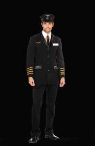 ADULT AIRLINE PILOT COSTUME FANCY DRESS NEW RL5236  
