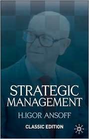   Management, (0230525482), H. Igor Ansoff, Textbooks   