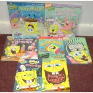  Set of 7   SPONGEBOB SQUAREPANTS   Children Books 