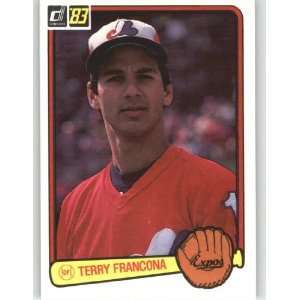  1983 Donruss #592 Terry Francona   Montreal Expos 