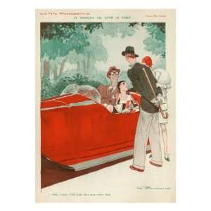 La Vie Parisienne, Magazine Advertisement, France, 1920 Giclee Poster 