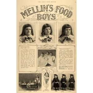  1897 Ad Doliber Goodale Mellins Boys Food Mason Baby 