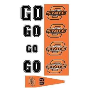   Oklahoma State Cowboys Animated 3 D Auto Spin Flags