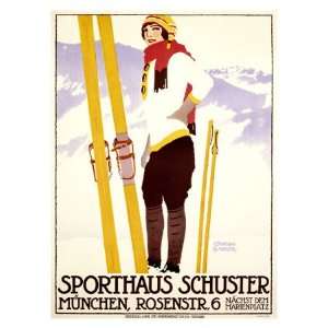  Sporthaus Schuster Giclee Poster Print, 24x32