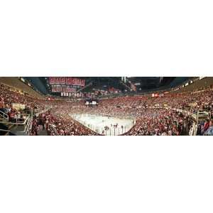 Detriot Red Wings 2008 Stanley Cup Champions Game 1 Stadium Panoramic 