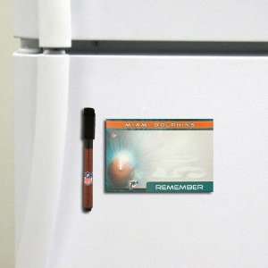   NFL Miami Dolphins 4 Pack Magnetic Dry Erase Boards