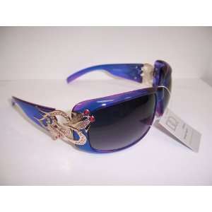 Optical Quality Maximum Uv 400 Protection Ladies Sunglasses    Blue