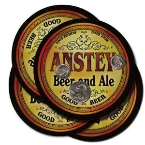  ANSTEY Family Name Beer & Ale Coasters 