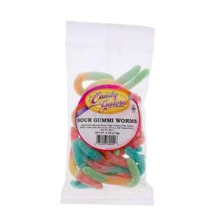  Sour Gummi Worms By Candy Galore Case of 12 x 3 oz Health 