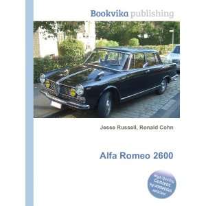  Alfa Romeo 2600 Ronald Cohn Jesse Russell Books