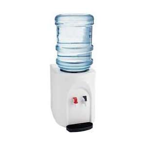 Industrial Grade 4CTJ9 Bottled Water Cooler, Table Top, Hot/Cold 