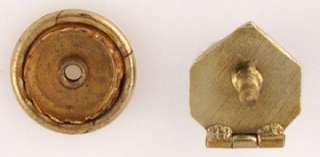 14k Gold BPOE Cervus Alces Articulated Enamel Elk Pin  
