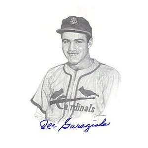  Joe Garagiola Autographed / Signed Postcard Sports 