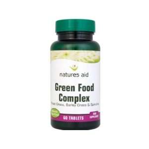  Natures Aid Green Food Complex; Aid, 60 tablets Beauty