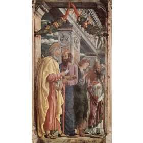Andrea Mantegna (Altarretabel of San Zeno in Verona, triptych, left 