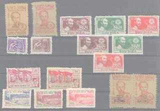 Vietnam North Collection of Early Sets MNH (Type 2)  