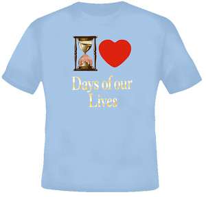 Love Days Of Our Lives Hourglass Soap T Shirt  