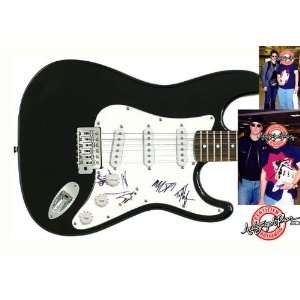  Queens of the Stone Age Autographed Signed Guitar & Proof 