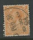 GB KG5 1924 COIL 2d SIDEWAYS WATERMARK SG421b FAIR PERFS GOOD USEDcv 