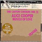 ALICE COOPER MUSCLE OF LOVE JAPAN MINI LP SHM CD  