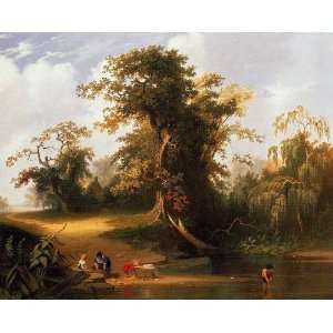   name Landscape Rudal Scene, By Bingham George Caleb 
