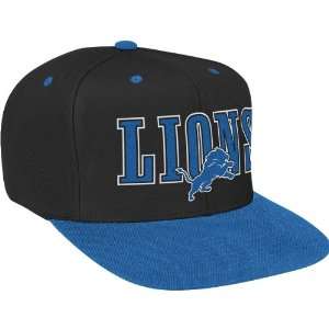  Reebok Detroit Lions Snap Back Hat Adjustable Sports 
