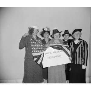 1939 photo Paul Revere Sentinels appear at Senate Neutrality Hearing 