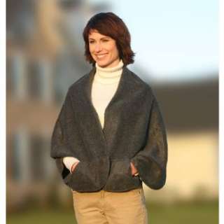  Pocket Fleece Shawl Clothing