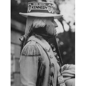  George Washington Statue Wearing a John F. Kennedy Hat 